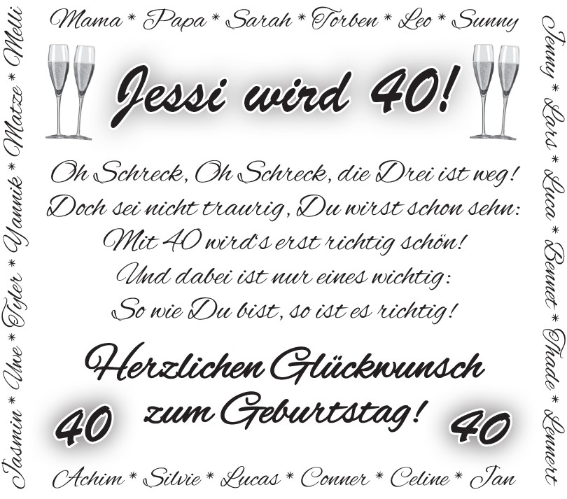 Jessi wird 40!