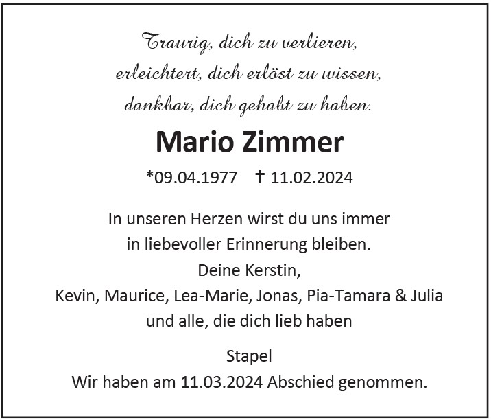 Mario Zimmer