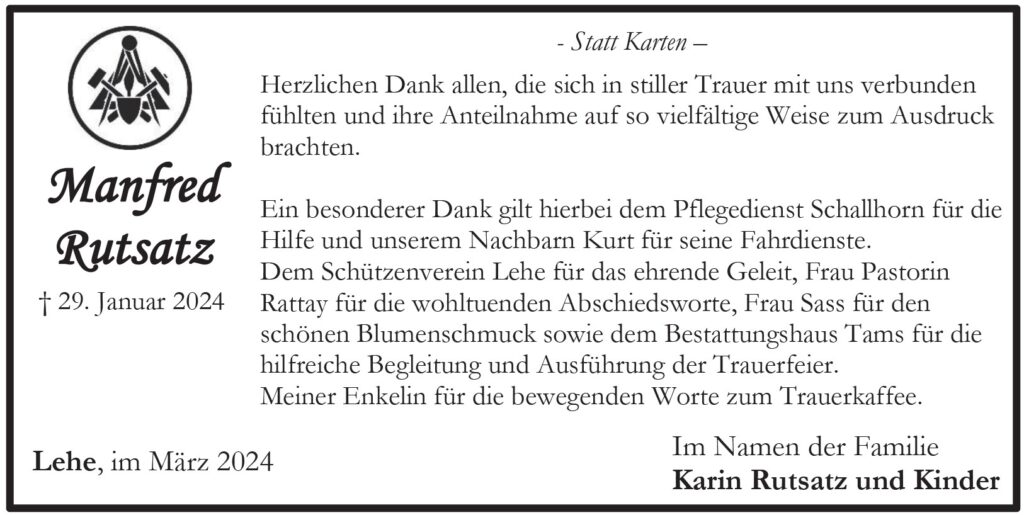 Manfred Rutsatz