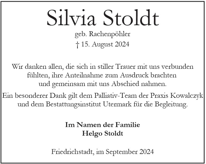 Silvia Stoldt