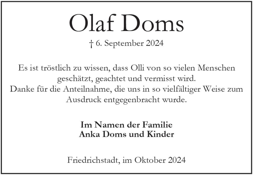 Olaf Doms