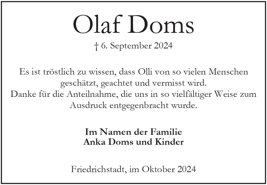 Olaf Doms