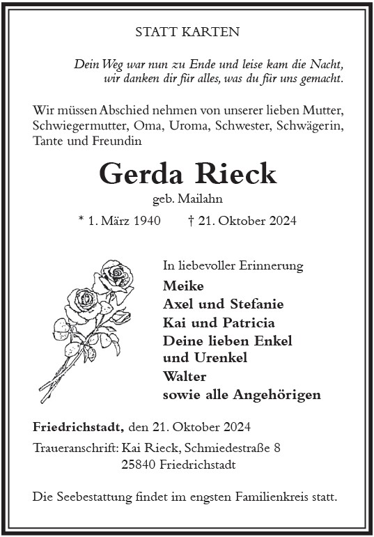 Gerda Rieck