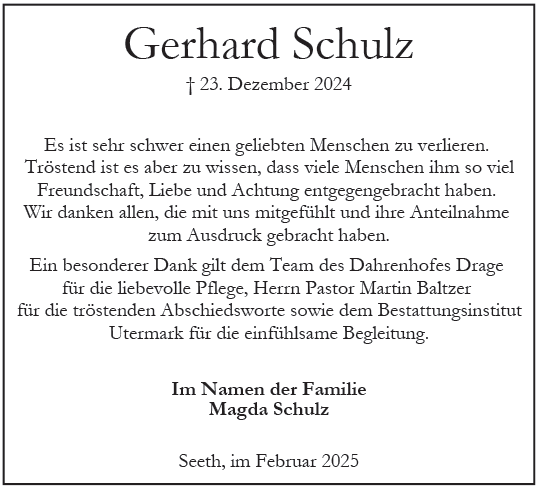 Gerhard Schulz