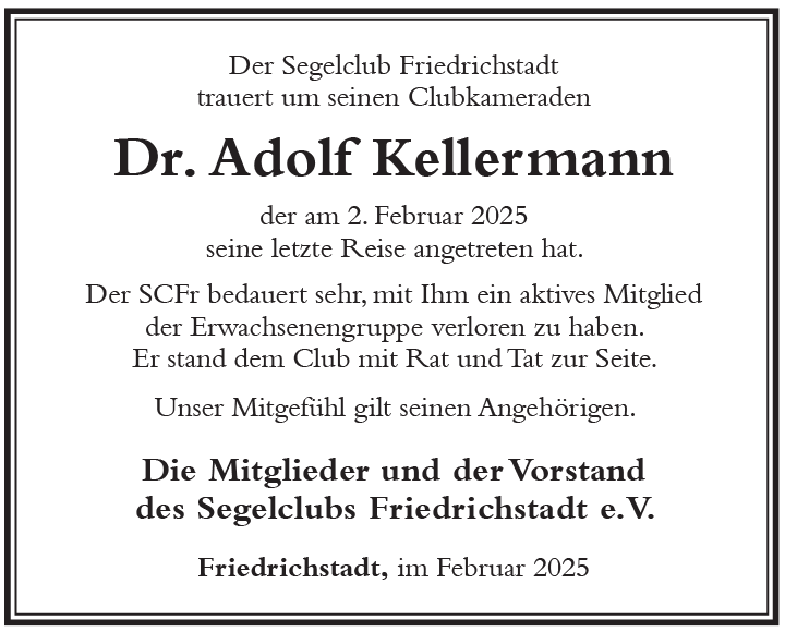Dr. Adolf Kellermann