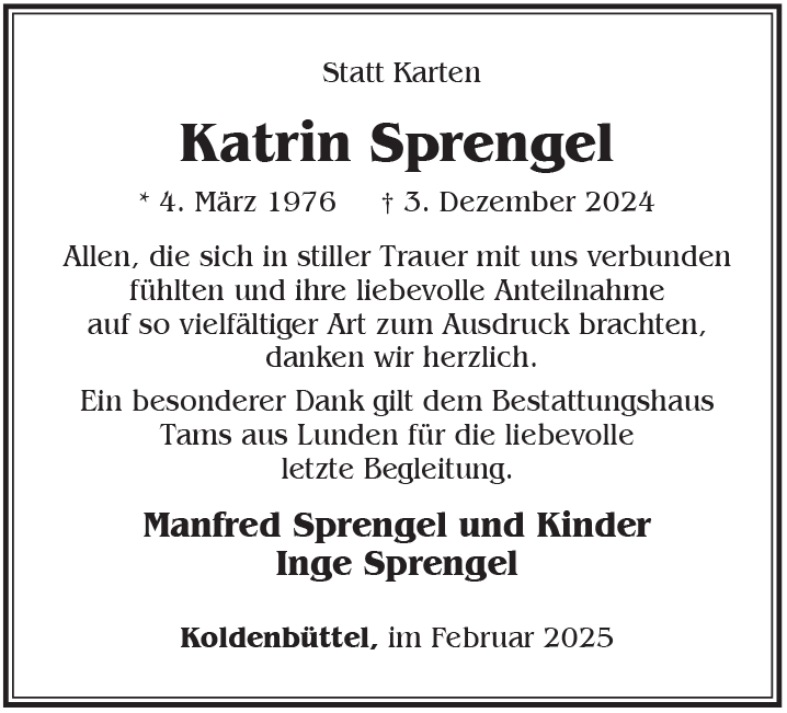 Katrin Sprengel