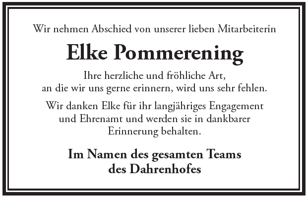 Elke Pommerening