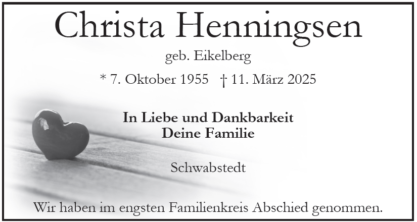 Christa Henningsen