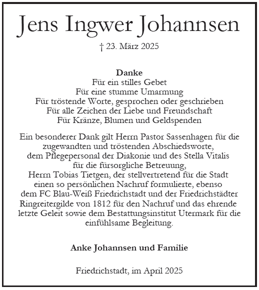 Jens Ingwer Johannsen