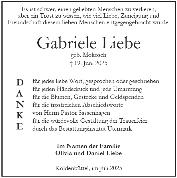 Gabriele Liebe