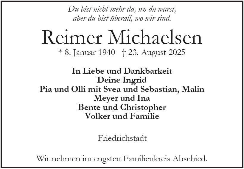 Reimer Michaelsen