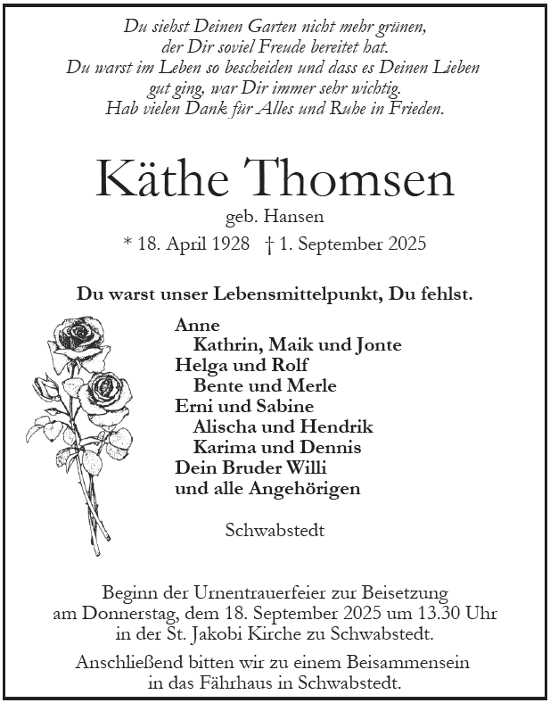 Käthe Thomsen