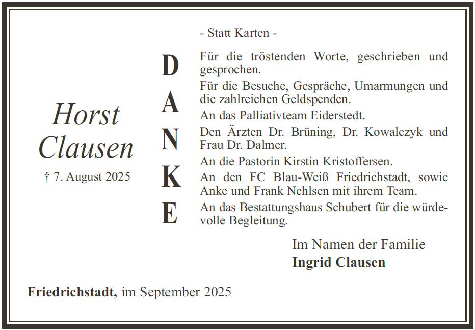Horst Clausen