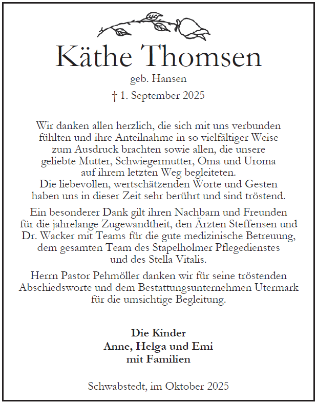 Käthe Thomsen