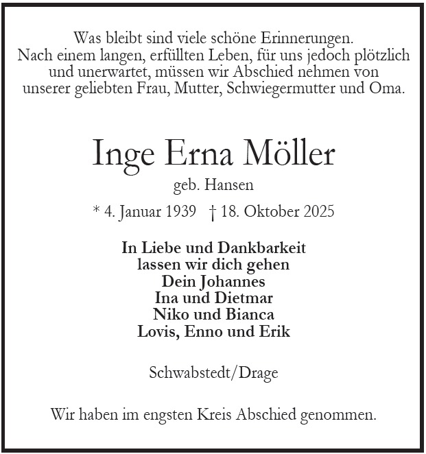 Inge Erna Möller