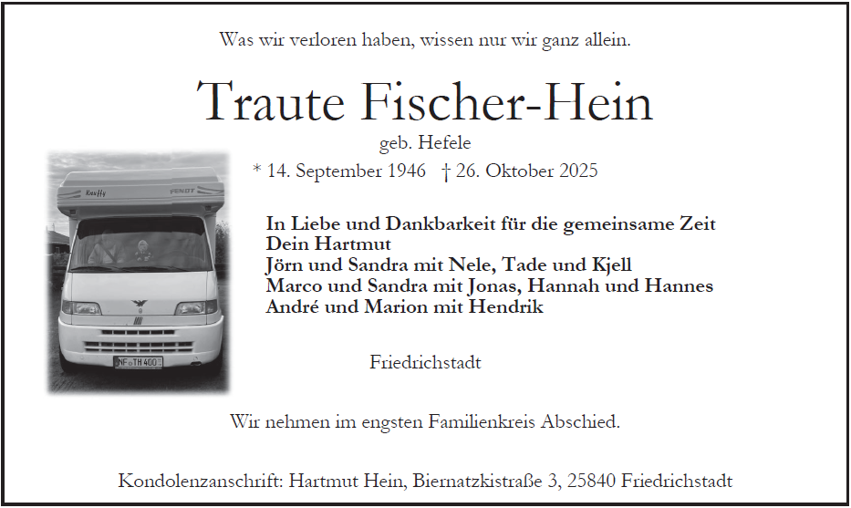 Traute Fischer-Hein