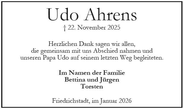 Udo Ahrens