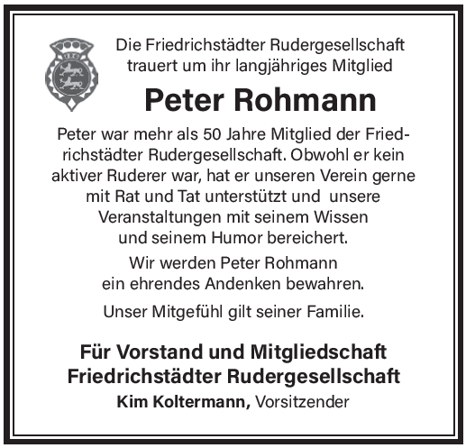 Peter Rohmann