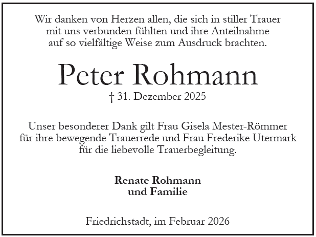 Peter Rohmann