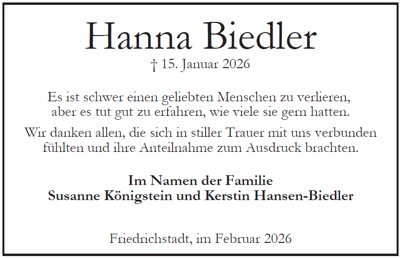 Hanna Biedler