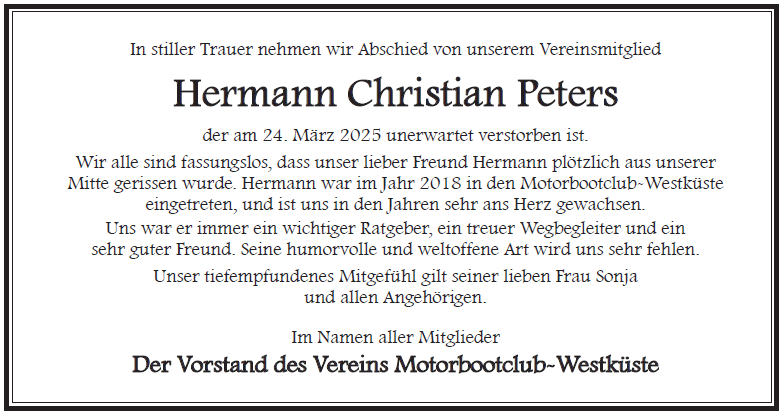 Hermann Christian Peters