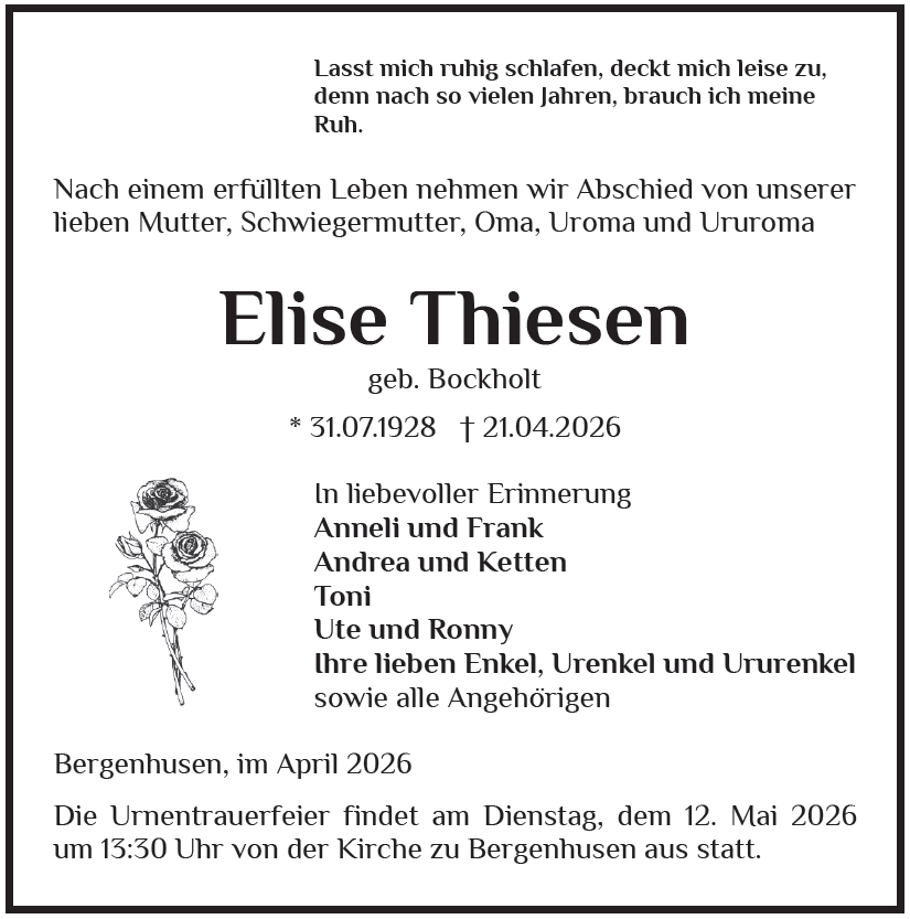 Elise Thiesen